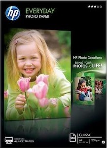 HP Everyday Glossy Photo Paper A4