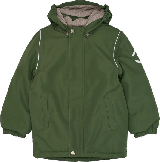 mikk-line Winter Jacket Solid - Khaki green - 122