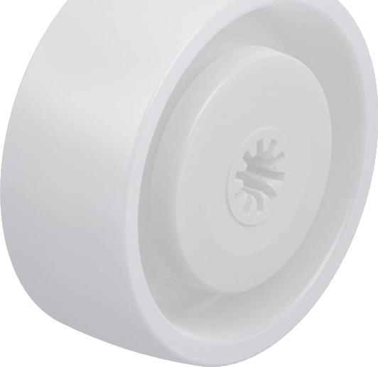 Blickle 839148 Po 80/8Ka Plasthjul, Hjuldiameter 80 Mm, Bæreevne (Maks.) 220 Kg, 1 Stk