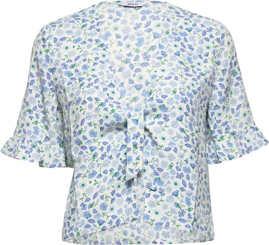 Envii Engoldstone Ss Top Aop 6696 Blue XXS
