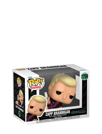Funko Pop Figurer Futurama Zapp Brannigan 9 cm Funko Pop Figurer Futurama Zapp Brannigan 9 cm