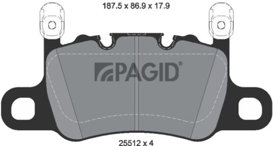 PAGID T2915N Bremseklosser