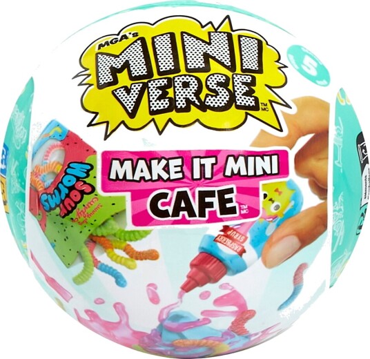 MGA"s Miniverse Lag det Mini - Mat - Kafe PDQ Serie 5 - MGA"s Miniverse - OneSize - Leketøy