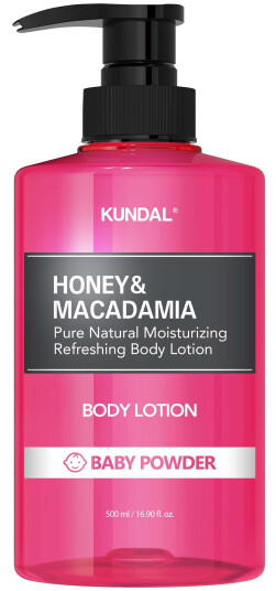 Kundal Honey & Macadamia Pure Body Lotion Baby Powder 500 ml Kundal Honey & Macadamia Pure Body Lotion Baby Powder 500 ml