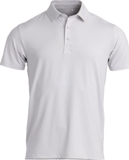 Bogeys & Birdies M Tech Scratch Polo Golf pologenser herre Lt Grey XX Large
