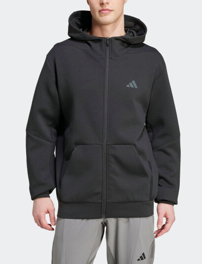 adidas Performance D4T Full-Zip Ho - Black - S adidas Performance D4T Full-Zip Ho - Black - S