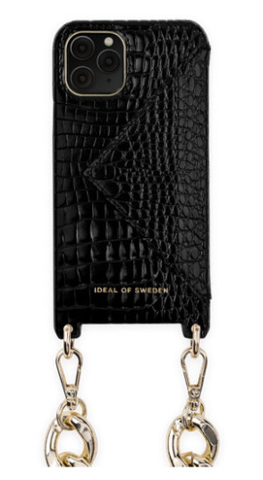 Ideal Of Sweden Statement Necklace Case Neo Noir Croco