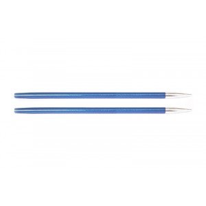 KnitPro Zing Korte Udskiftelige Rundpinde Messing 9cm 4,00mm / US6 Sap