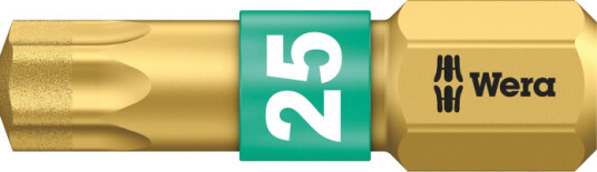 Wera 867/1 Diamant Torx-Bit T25 25mm Verktøytilbehør