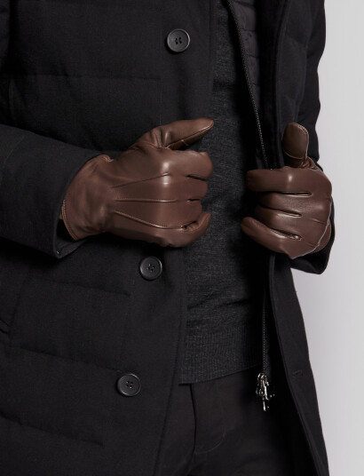 Bruun & Stengade Bs Gonzo Gloves - Brown - S