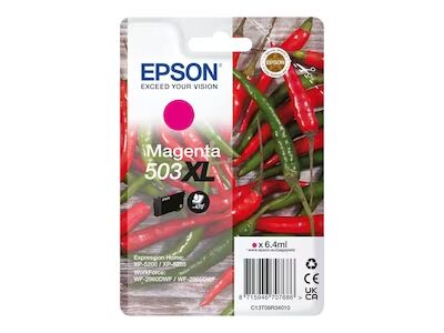 Epson 503XL - XL - magenta - original - ink cartridge - Blekkpatron Rød