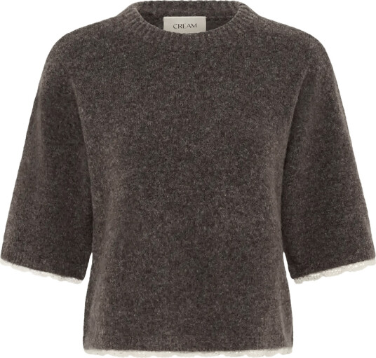 Cream Crkibana Knit Pullover Brown S