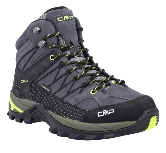 CMP Rigel Mid WP Herre Grey/Yellow Fluo 44