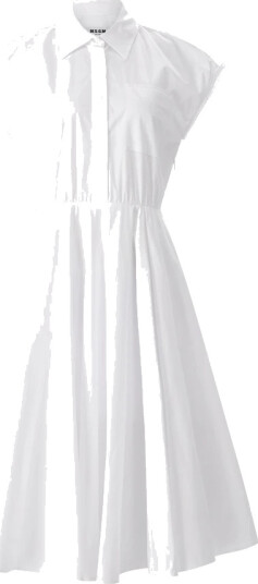 Msgm Dame Kjoler Hvit M, Msgm Dame Kjoler Hvit M,