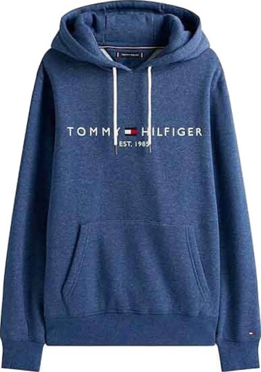 Tommy Hilfiger Tommy Logo Hoody - Blue - S Tommy Hilfiger Tommy Logo Hoody - Blue - S