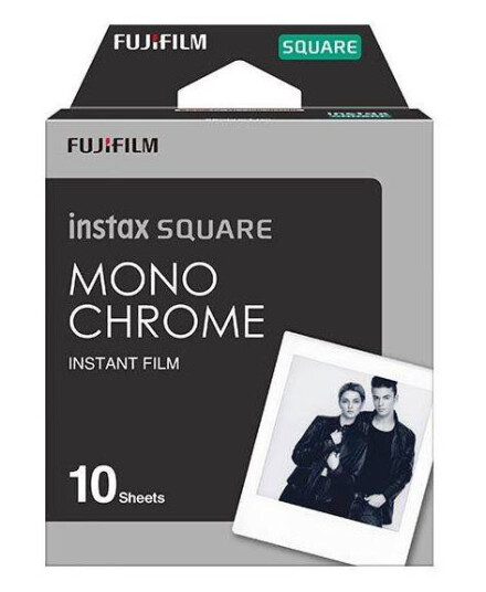 INSTAX Square film. 10 stykker. Monochrome INSTAX Square film. 10 stykker. Monochrome