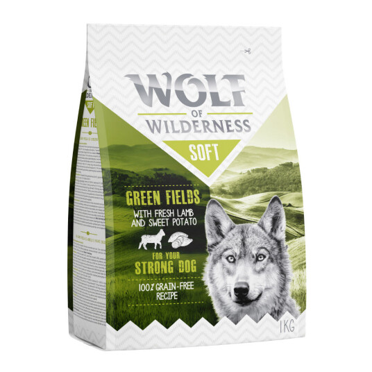 Wolf Of Wilderness "Soft Green Fields" Lam 1 kg