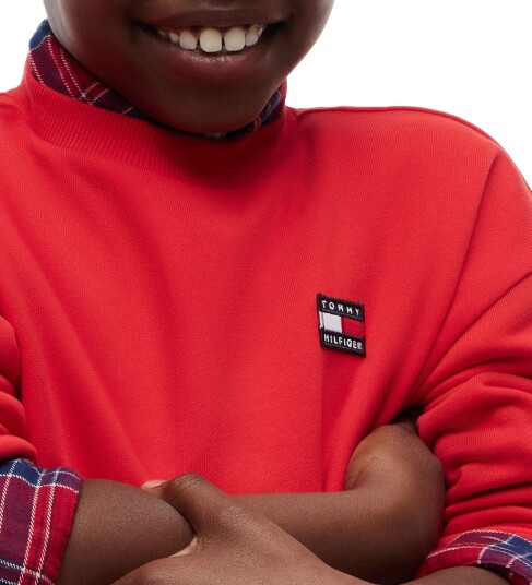Tommy Hilfiger Collegegenser   Flagg Heritage   Lagre gjenskinn   Tommy Hilfiger   14 år (164)   Collegegenser   Rød
