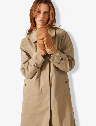 Adax Adax Mitten Mary - Brown - ONE SIZE