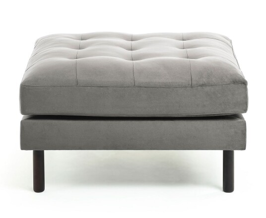 Kave Home Bogart Puff - Grå Unoliving 1711500-01-0 1625606-01-0