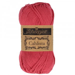 Scheepjes Cahlista Garn Unicolor 258 Rosewood