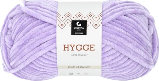 Gjestal Garn  Hygge Lys-Lavendel 2111, 100g