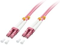 Lindy OM4 1m LC-LC Multimodus Fiberoptisk Koblingskabel Purpur Lindy OM4 1m LC-LC Multimodus Fiberoptisk Koblingskabel Purpur