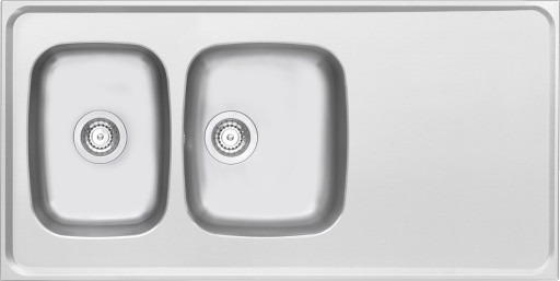Contura Steel Classic kjøkkenbord rustfritt stål 1200x600x160 mm