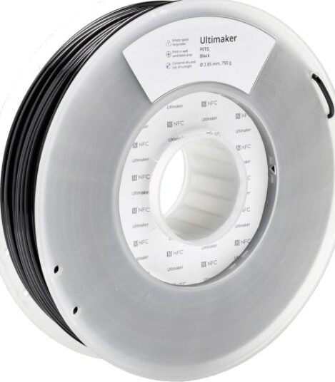 Ultimaker PETG Filament 2.85 mm 750 g Sort 227282