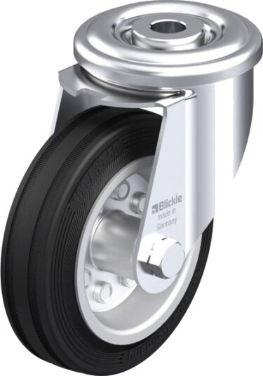 Blickle 626226 Lir-Vehi 100R Hjul - Hjuldiameter 100 Mm, Bæreevne (Maks.) 65 Kg, 1 Stk