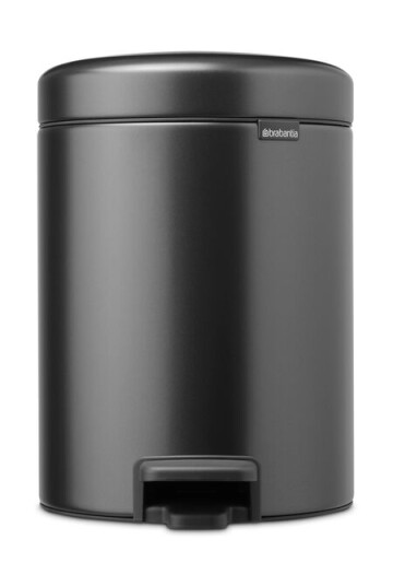Brabantia New Icon pedalbøtte 5 liter Sikker Grå