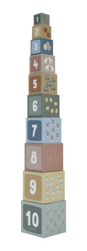 Little Dutch Building Blocks cardboard Little Farm  LD7139 