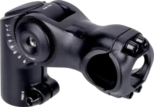 CONTEC Seto Hybrid justerbart stem 80mm Ø 31,8mm sort
