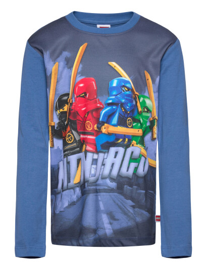 LEGO kidswear Lwtaj 101 T Shirt L/S Blue 122