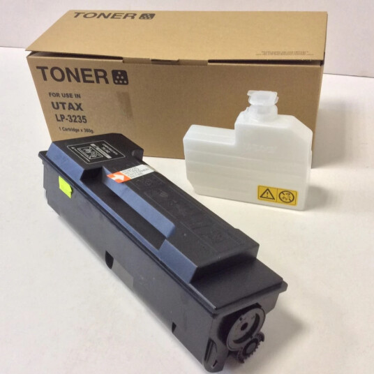 TB Toner Sort (12.000 sider) erstatter Utax 4423510010 TB Premium toner
