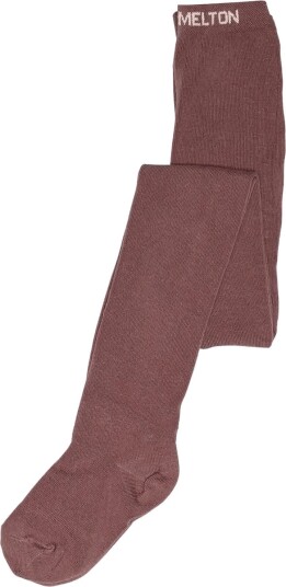 Melton Cotton Tights Purple 80/86