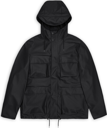 Rains Pocket Jacket W3 Black S Rains Pocket Jacket W3 Black S