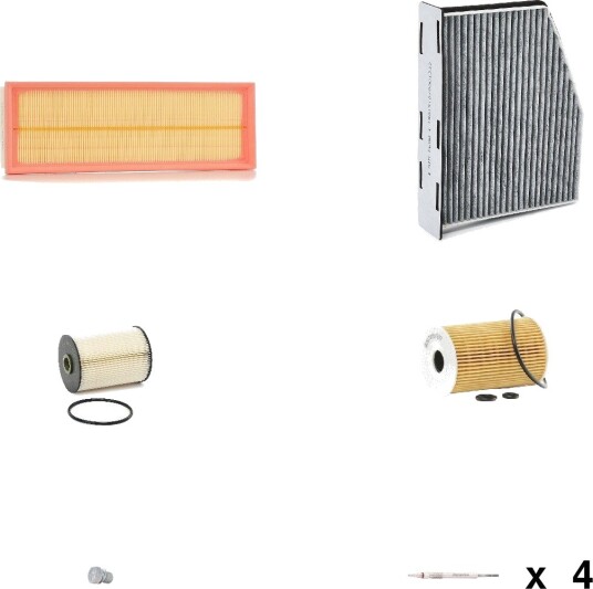 Servicepakke RIDEX 4682P4566
