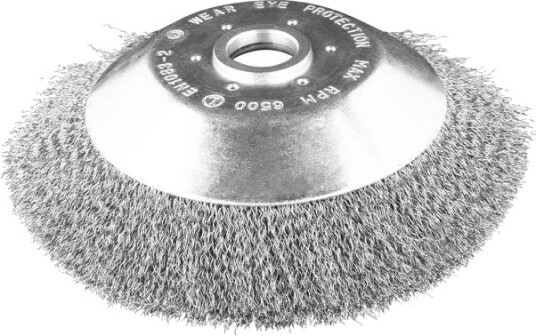Neo Tools Stålbørste 200 X 25,4 Mm Myke Bølgede Tråder