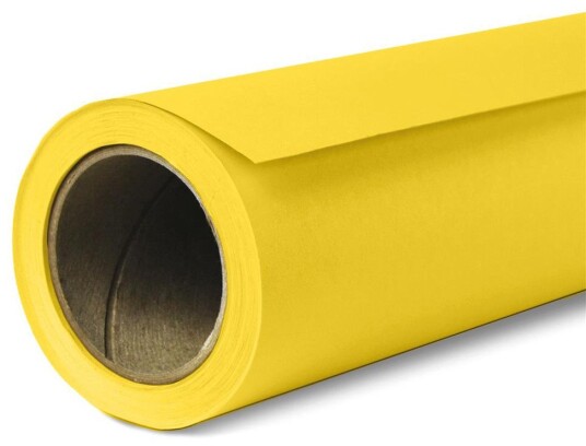 Savage Papirrull Bakgrunn 1,35x11m Gul Savage Papirrull Bakgrunn 1,35x11m Gul