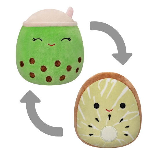 Squishmallows - Flip A Mallow 13 cm - Kiwi/Smoothie (23131P16) Squishmallows - Flip A Mallow 13 cm - Kiwi/Smoothie (23131P16)
