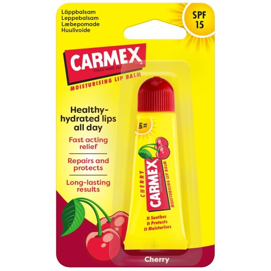 Carmex Lip Balm Cherry Tube SPF15 Carmex Lip Balm Cherry Tube SPF15