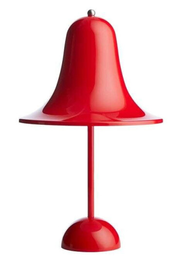 Pantop Portabel bordlampe, Bright Red