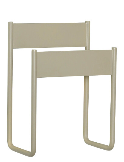 Hübsch Inbetween Magazine Holder - Grey - 12X19X26CM Hübsch Inbetween Magazine Holder - Grey - 12X19X26CM