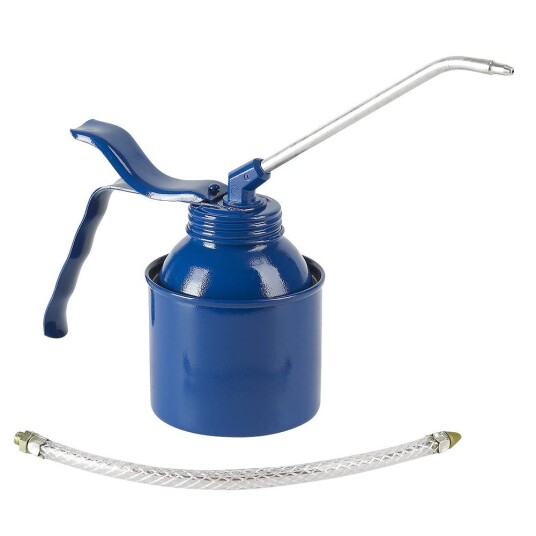 Pressol Oljekanne 250 Ml Med Trykkpumpe Blå