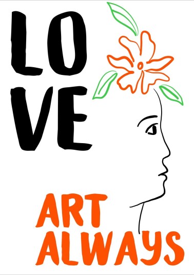 Namly Design Plakat Kjærlighet Kunst Alltid POSTERTAVELR