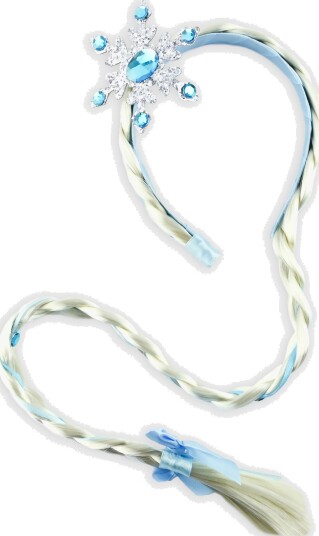 Den Goda Fen Kostyme Isprinsesse Diadem med Flette 70 cm
