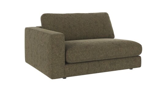 Rowico Home Duncan 1,5 seters ende V Grønn Brenda 77 129 x 103 x 78 cm Grønn