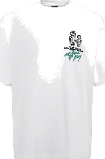 Goodies Sportive No Time To Play Tee   WHITE   XL