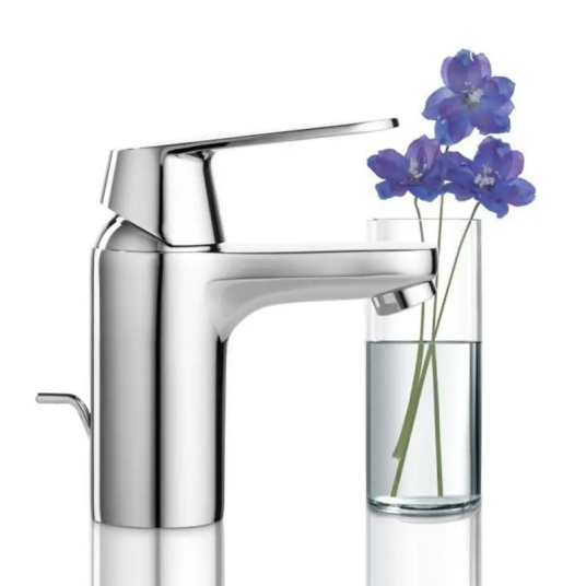 Grohe Eurosmart Cosmopolitan Servantbat. Med EcoJoy og bunnventil, Krom Grohe Eurosmart Cosmopolitan Servantbat. Med EcoJoy og bunnventil, Krom